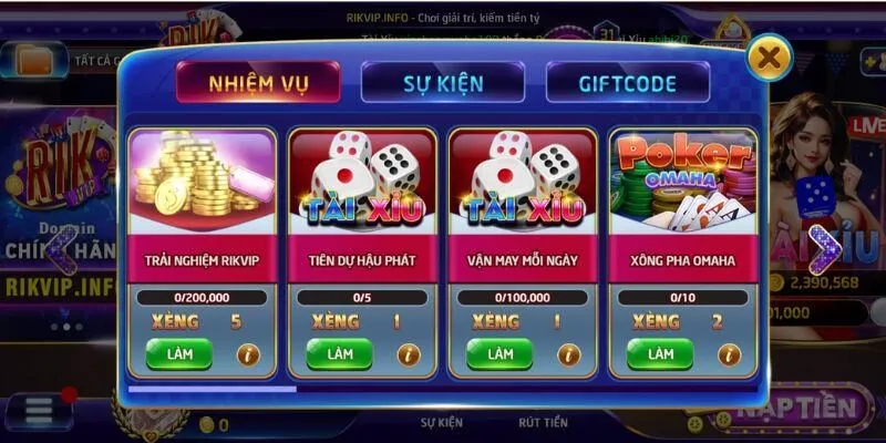 Khám phá các gói khuyến mãi Rivkip