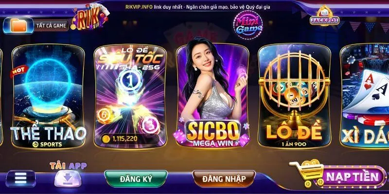 Khám phá lịch sử phát triển Rikvip