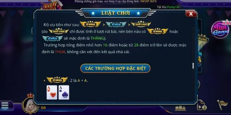 Mẹo chơi xì dách rikvip giúp tăng tỷ lệ thắng