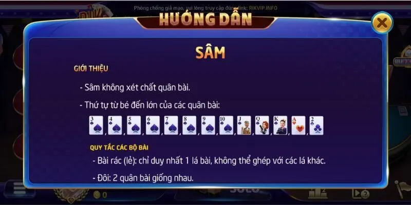 Sâm Lốc Rikvip: Hướng Dẫn Luật Chơi và Bí Kíp Bất Bại Từ Cao Thủ